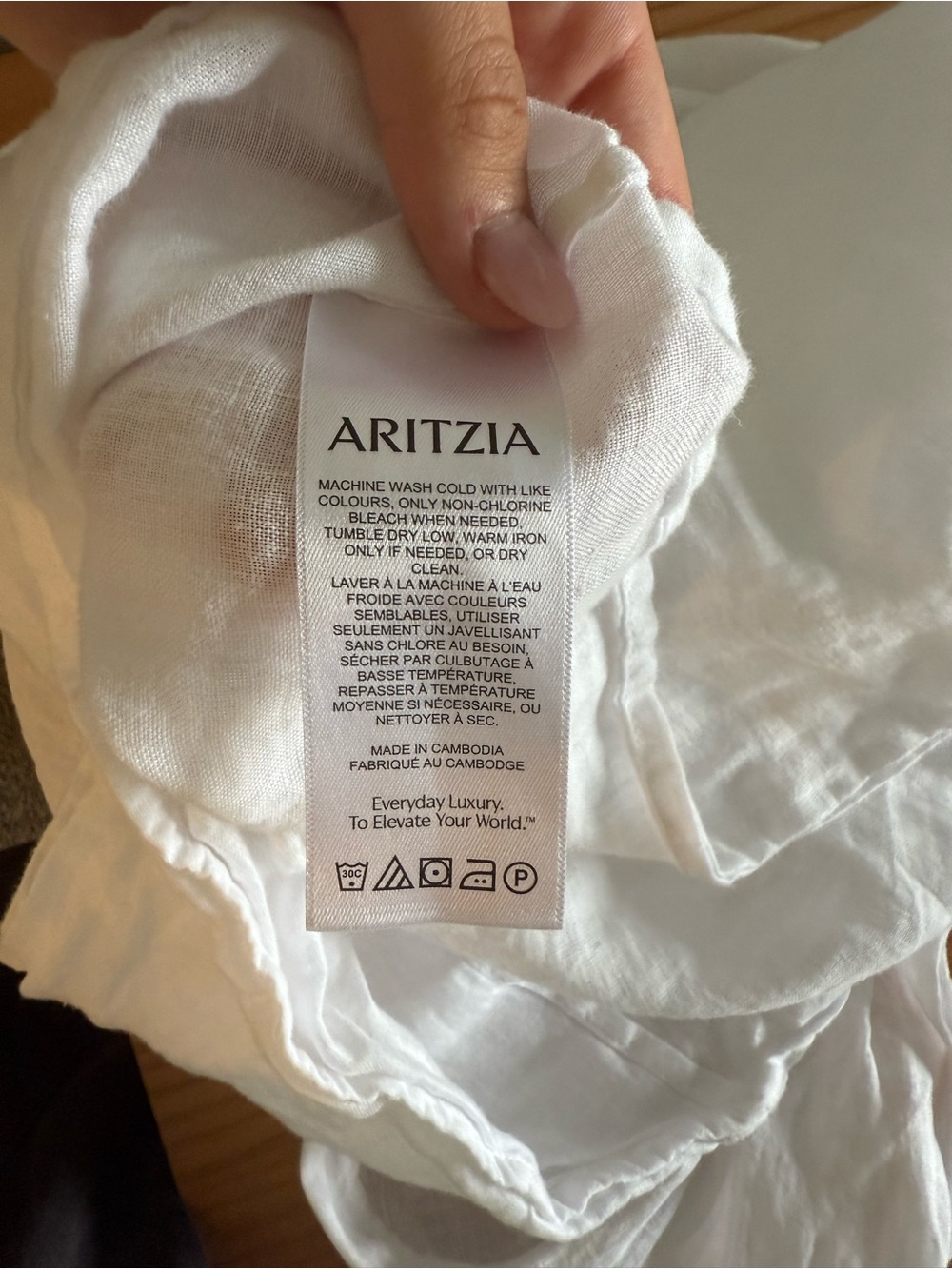 Aritzia 100% linen tank - Picture 4 of 5